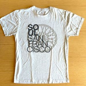 Soulcycle Soul San Francisco T-shirt heather gray